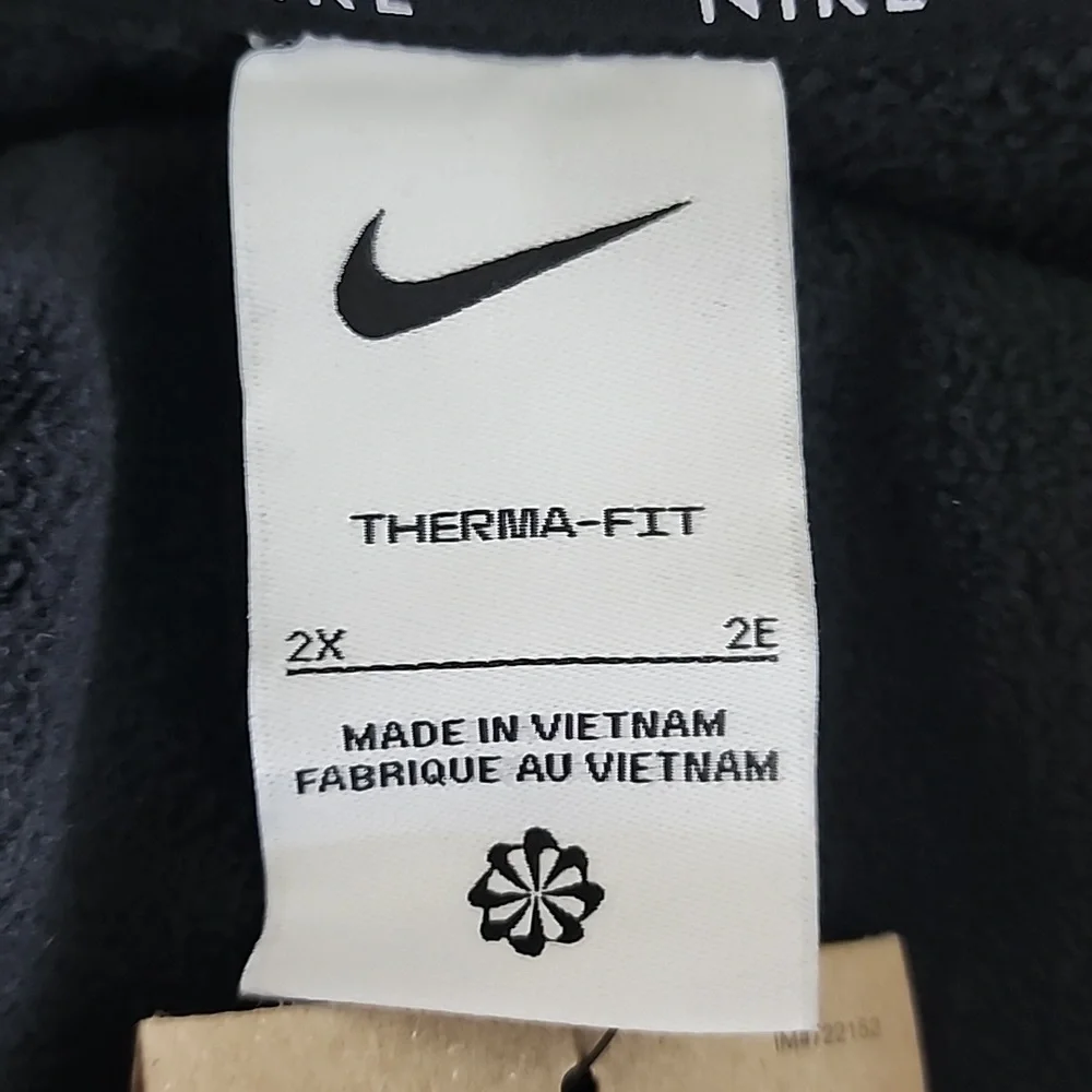 Nike Therma-Fit Oversized 1/2 Zip Fleece Top New With Tags - Picture 9 of 12